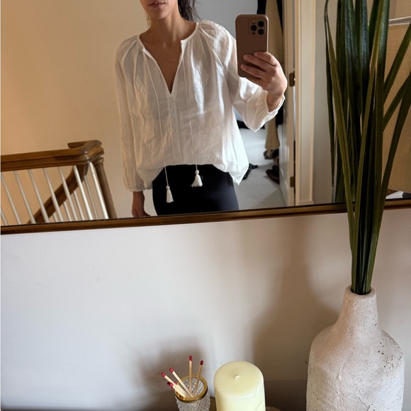 Nili Lotan Cristo Embroidered Blouse - Picture 13 of 13